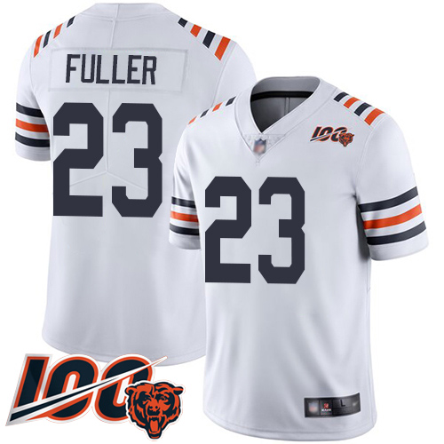 Chicago Bears Limited White Men Kyle Fuller Jersey NFL Football 23 100th Season